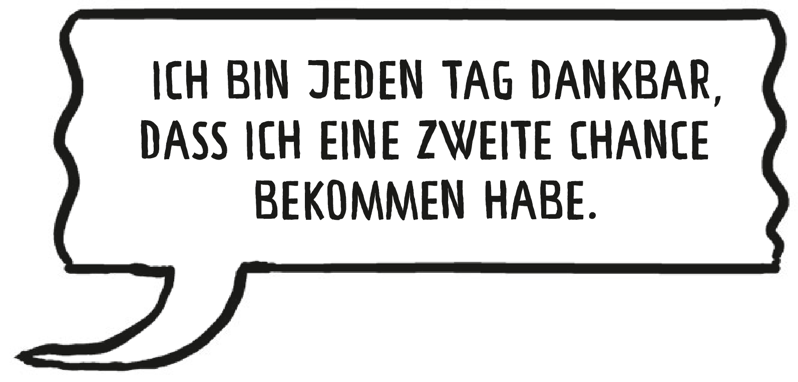 Hubert spricht: "Ich bin jeden Tag dankbar, dass ich eine zweite Chance bekommen habe."