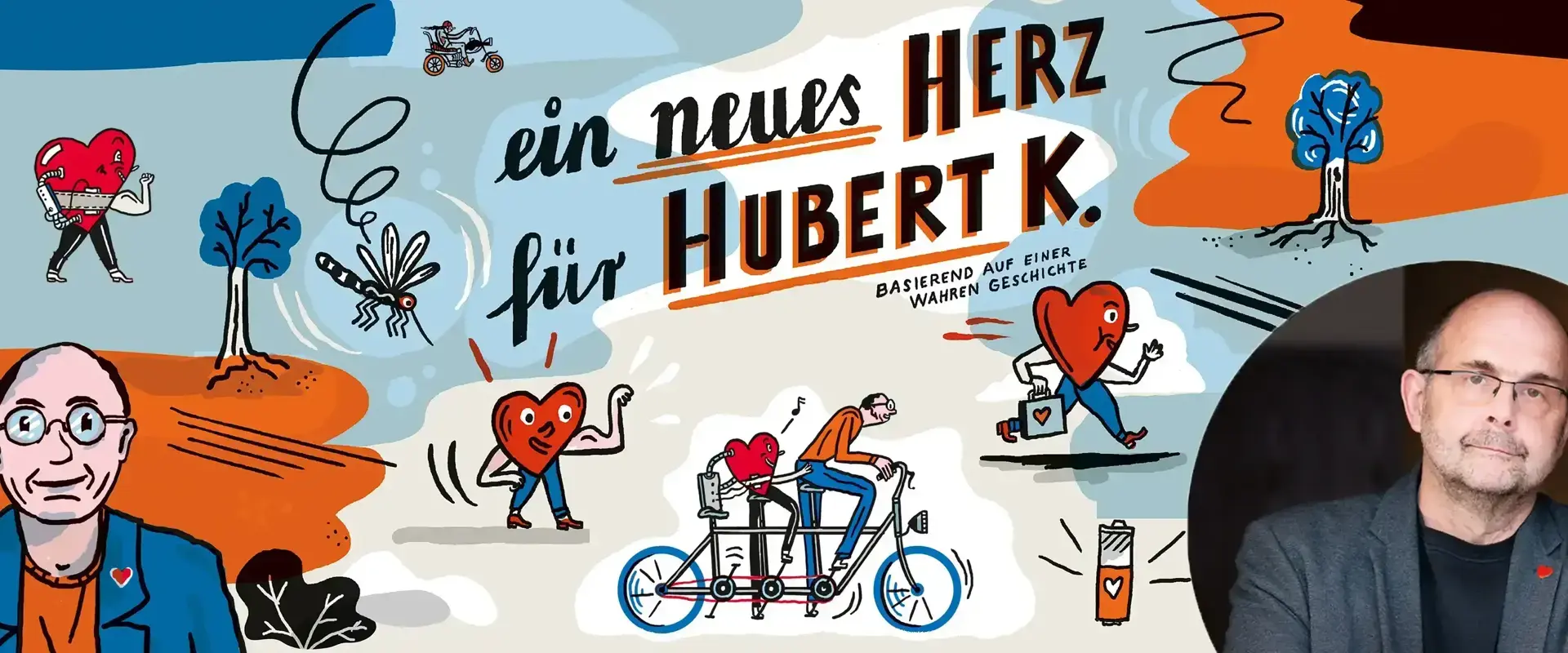 Ein neues Herz für Hubert K. - Graphic Novel